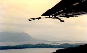 Metlakatla approaching Annette Islands Alaska 1987